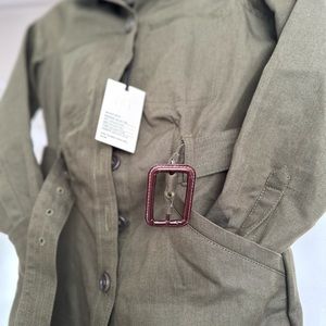 Banana Republic Limited Edition Army Green Re-Issued Textile. Limited Edition.